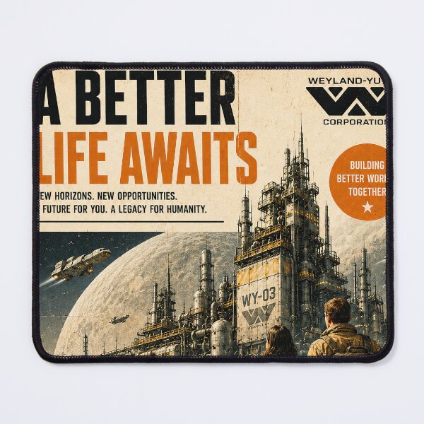 Item preview, A Better Life Awaits designed and sold by PlanetBPop.