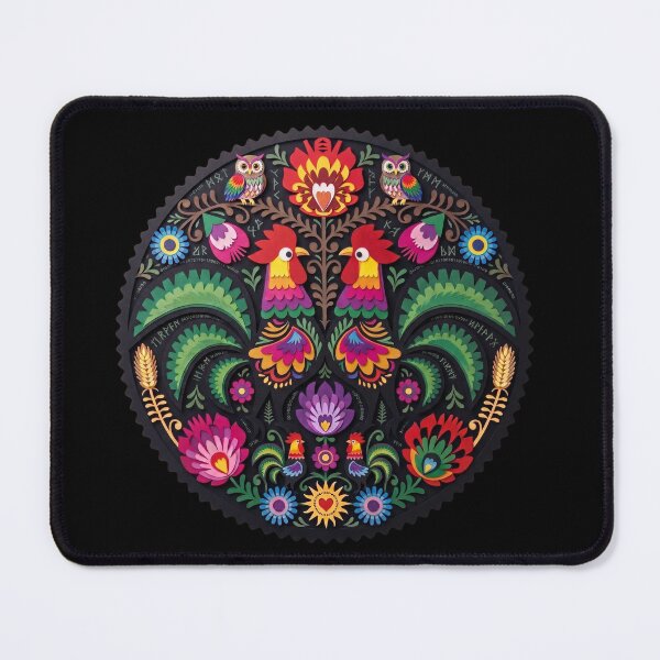 Item preview, Legacy Uncoded: Detailed Cyber-Folk Paper-Cut Circle designed and sold by Wild Hare.