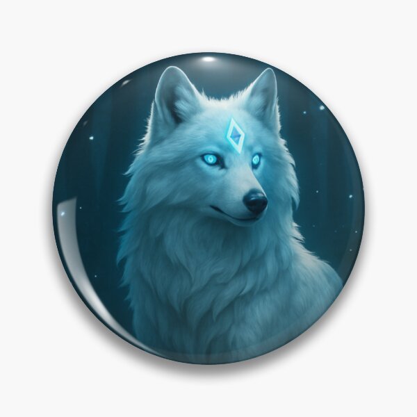 Item preview, Spirit leader wolf designed and sold by Wolfbyte.