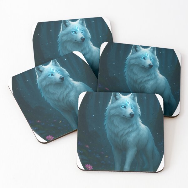 Item preview, Spirit leader wolf designed and sold by Wolfbyte.