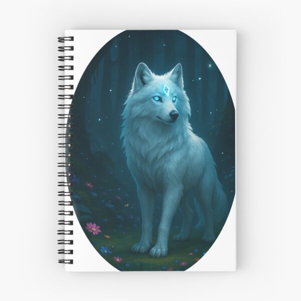 Item preview, Spirit leader wolf designed and sold by Wolfbyte.