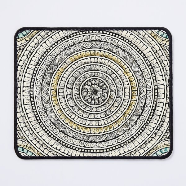 Item preview, Zen Mandala Circular Doodle Pattern designed and sold by Sybille-Yates.