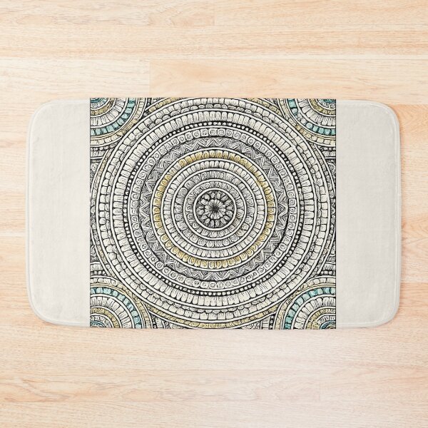 Item preview, Zen Mandala Circular Doodle Pattern designed and sold by Sybille-Yates.