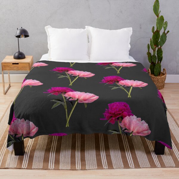 Item preview, Two pink peony flowers in spring designed and sold by KRFNatureGifts.