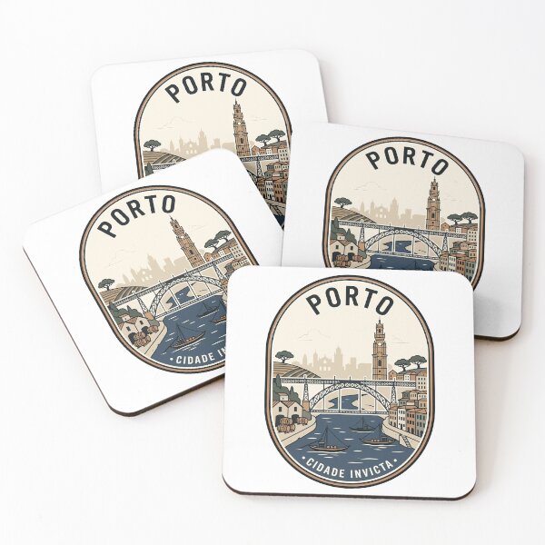 Item preview, Porto Portugal Cidade Invicta Vintage Travel Badge designed and sold by k3rstman1.