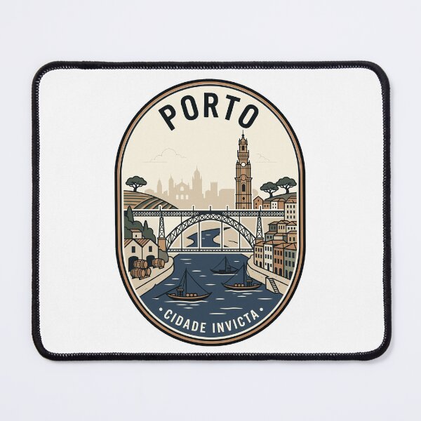 Item preview, Porto Portugal Cidade Invicta Vintage Travel Badge designed and sold by k3rstman1.