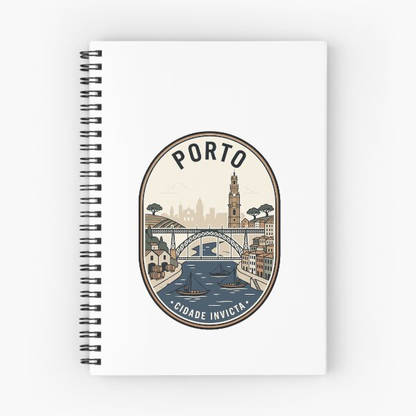 Item preview, Porto Portugal Cidade Invicta Vintage Travel Badge designed and sold by k3rstman1.
