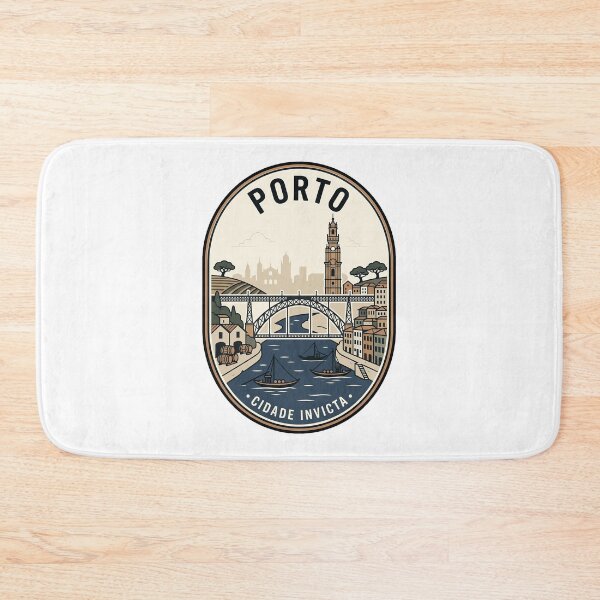 Item preview, Porto Portugal Cidade Invicta Vintage Travel Badge designed and sold by k3rstman1.