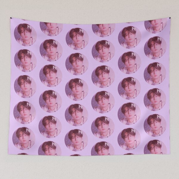 Item preview, JAY Pink ribbon - Big icon Soft purple version designed and sold by Enhyconss.