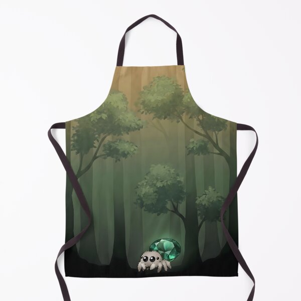 Item preview, Emerald Jumping Spider In the Forest designed and sold by Sapphire Spider Innovations.