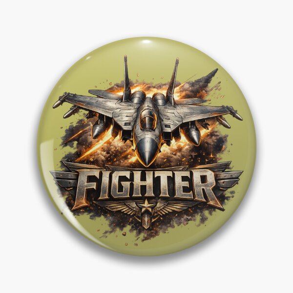 Item preview, "Fighter Plane Premium Streetwear Artwork" designed and sold by KalaPXL.