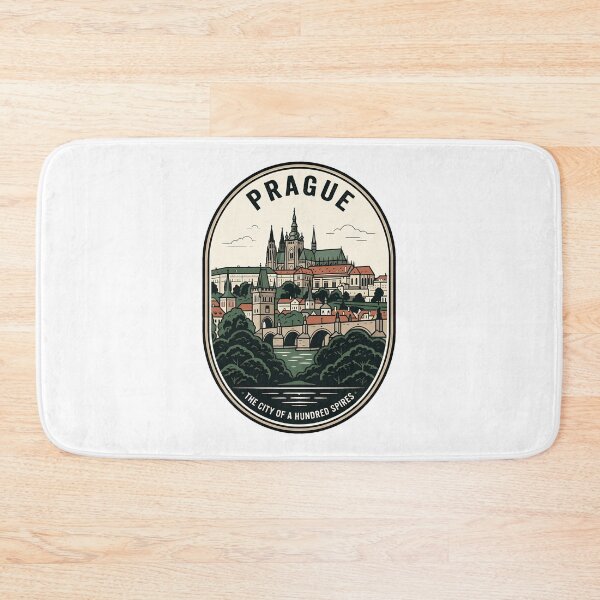 Item preview, Vintage Prague City of a Hundred Spires Badge designed and sold by k3rstman1.
