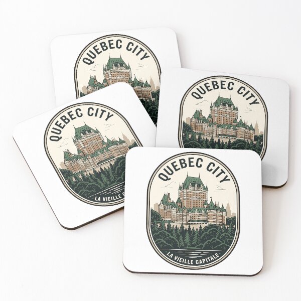 Item preview, Quebec City Chateau Frontenac Vintage Travel Badge designed and sold by k3rstman1.
