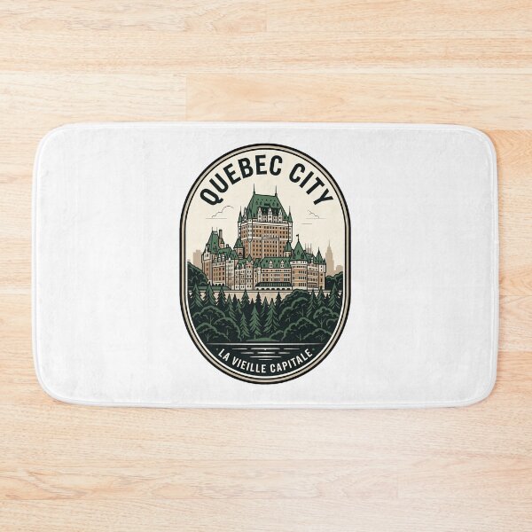 Item preview, Quebec City Chateau Frontenac Vintage Travel Badge designed and sold by k3rstman1.