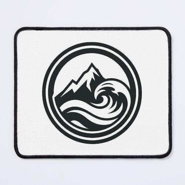 Item preview, Zen Duality – The Mountain and the Eternal Wave designed and sold by CalmFrameArt.