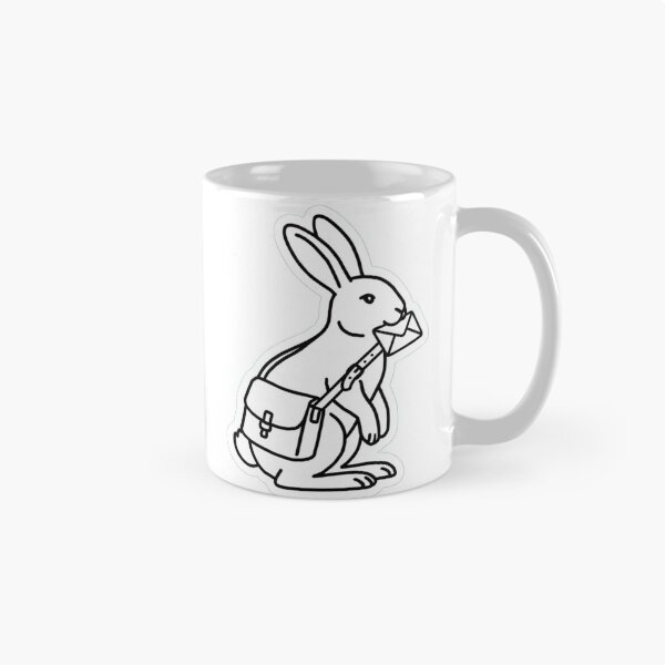 Item preview, The Postman Rabbit designed and sold by LineArtUniverse.