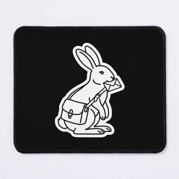 Item preview, The Postman Rabbit designed and sold by LineArtUniverse.