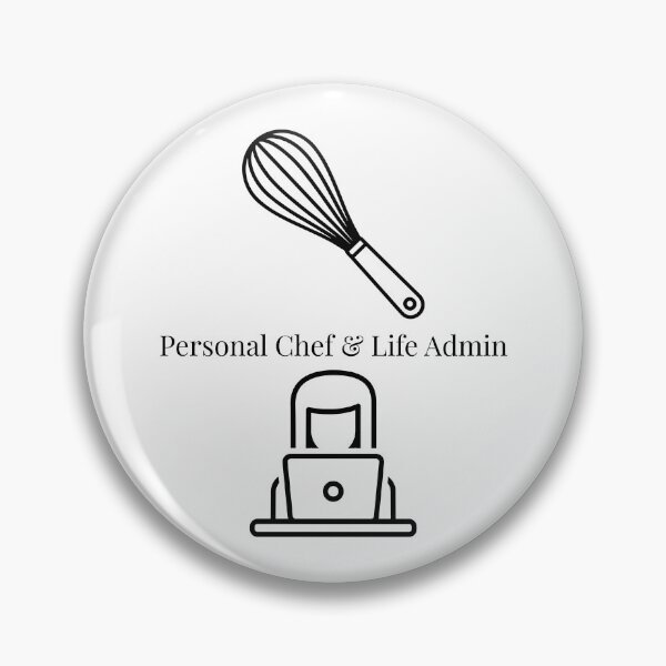 Item preview, Personal Chef and Life Admin Funny Parent Design designed and sold by SimpleByAnna.