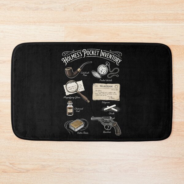 Item preview, Holmes’s Pocket Inventory Sherlock Holmes Detective Essentials Design designed and sold by Fenay Designs.