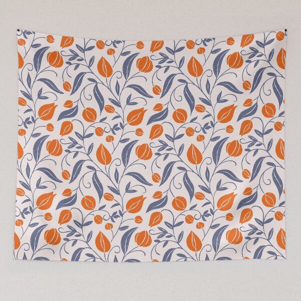 Item preview, Bud Drift - Folk Floral Pattern – 005A – Hand‑Drawn Botanical Repeat designed and sold by Claire_Brown.