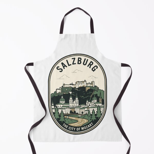 Item preview, Salzburg Austria Vintage City of Mozart Travel Badge designed and sold by k3rstman1.