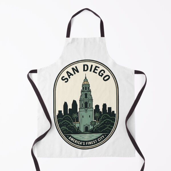 Item preview, San Diego California Tower Vintage Travel Badge designed and sold by k3rstman1.