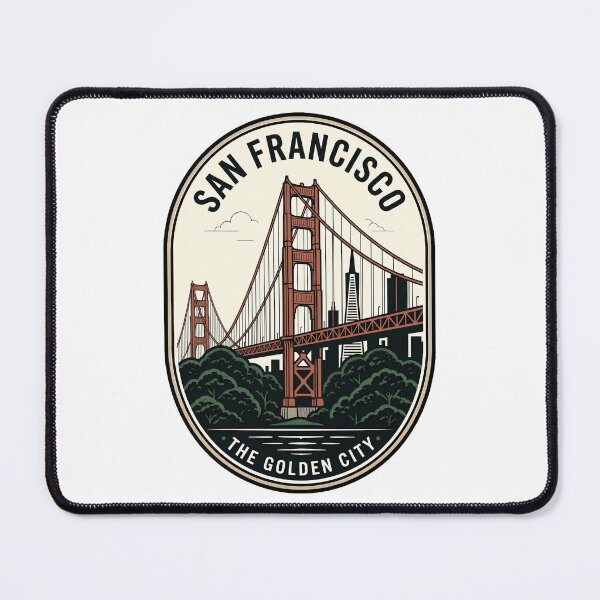 Item preview, Vintage San Francisco Golden Gate Bridge Badge designed and sold by k3rstman1.