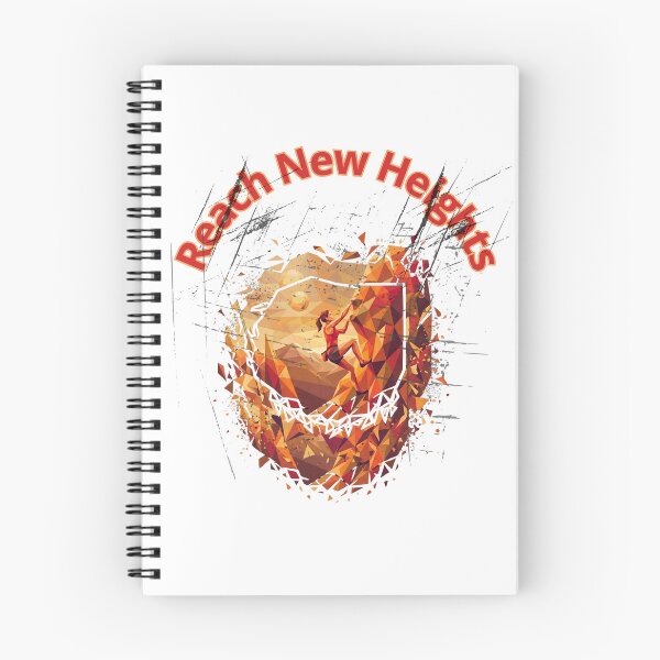 Item preview, Reach New Heights - Low Poly Rock Climbing Art designed and sold by Mania Graphix.