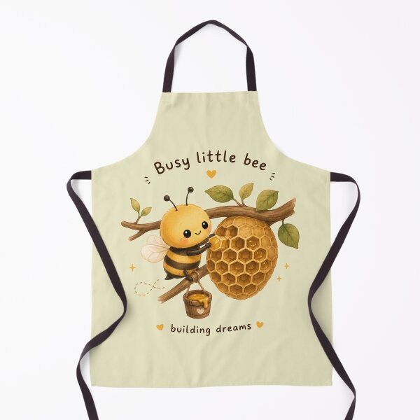 Item preview, Busy Little Bee Cute Kawaii Honey Bee Dream Builder Design designed and sold by Tidarat-27.