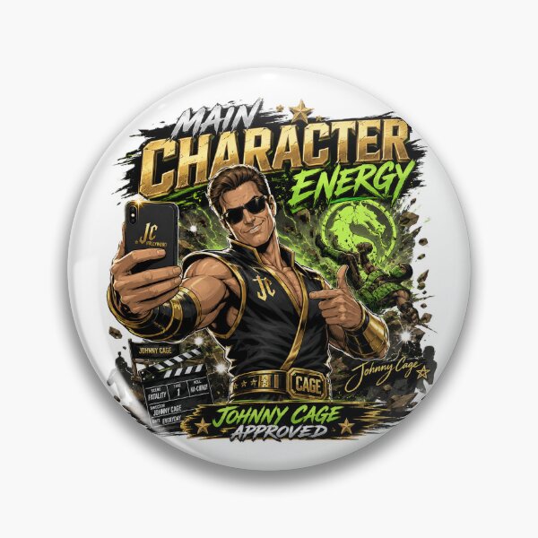 Item preview, Main Character Johnny Cage Energy MK designed and sold by Fashvora.