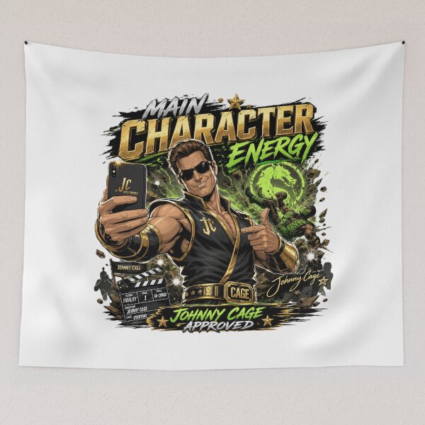Item preview, Main Character Johnny Cage Energy MK designed and sold by Fashvora.