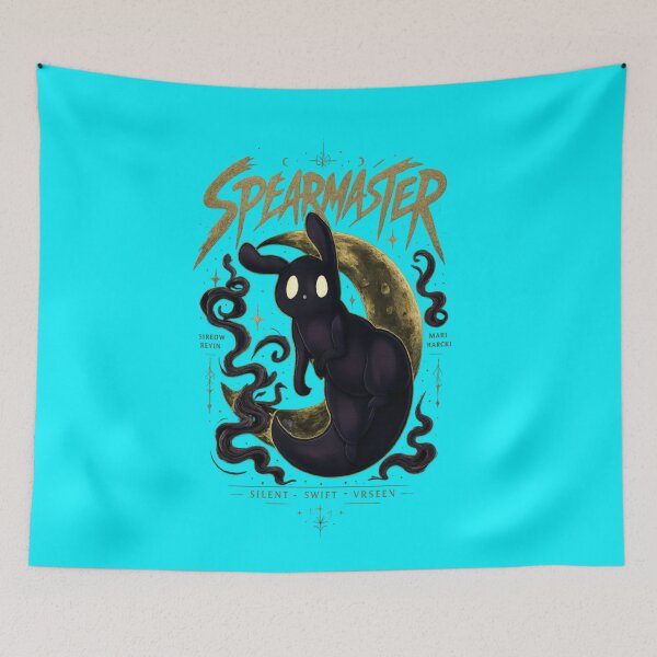Item preview, Shadow Spearmaster Moon Guardian – Dark Fantasy Creature T-Shirt designed and sold by CatLovers Studio.