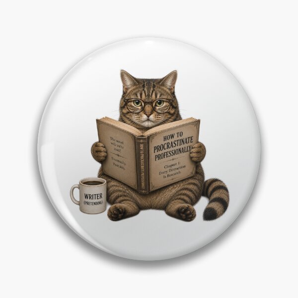 Item preview, Funny Writer Gift for Procrastinating Author designed and sold by Gentlestate.