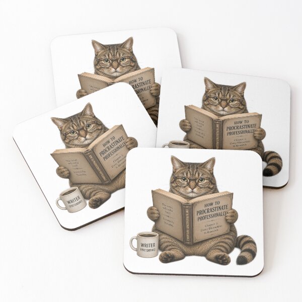 Item preview, Funny Writer Gift for Procrastinating Author designed and sold by Gentlestate.