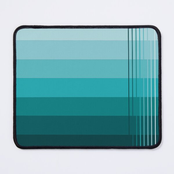 Item preview, Simple design in shades of light to dark aquamarine designed and sold by Cherevan.