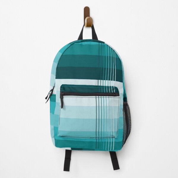 Item preview, Simple design in shades of light to dark aquamarine designed and sold by Cherevan.