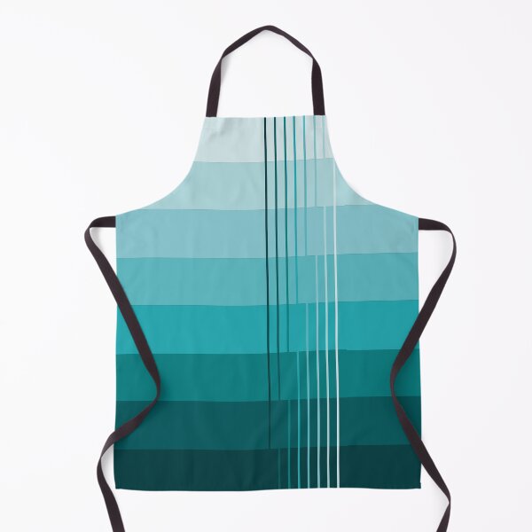 Item preview, Simple design in shades of light to dark aquamarine designed and sold by Cherevan.