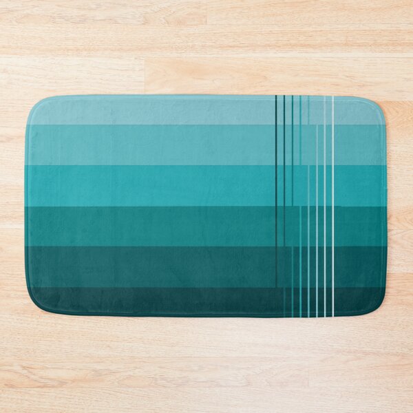 Item preview, Simple design in shades of light to dark aquamarine designed and sold by Cherevan.