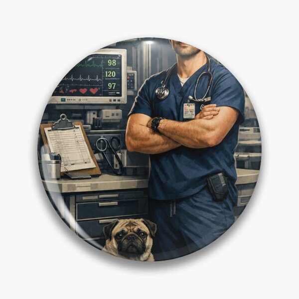 Item preview, Certified Murse Energy Funny Male Nurse ER Humor Design designed and sold by YMLux.