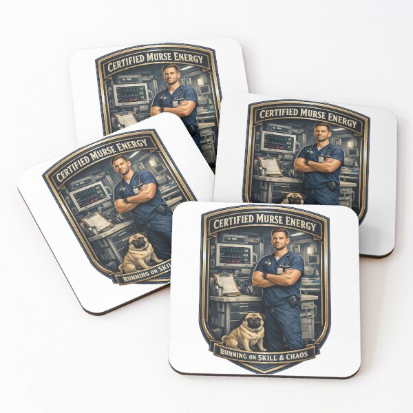 Item preview, Certified Murse Energy Funny Male Nurse ER Humor Design designed and sold by YMLux.
