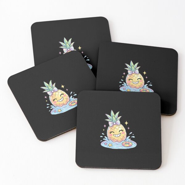 Item preview, Radiant Tropical Fruit Character designed and sold by Emegan Print Art.
