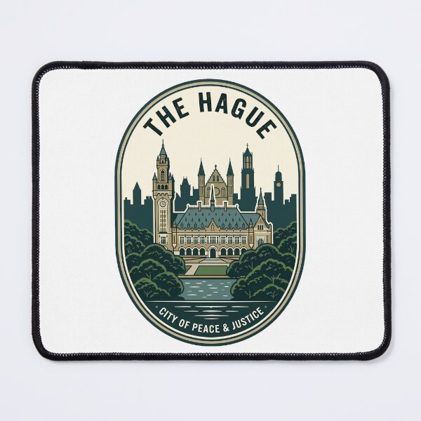 Item preview, Vintage The Hague Peace Palace Travel Badge designed and sold by k3rstman1.