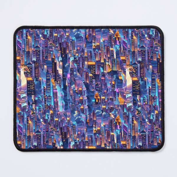 Item preview, Neon metropolis in endless depths designed and sold by Sigtrix.