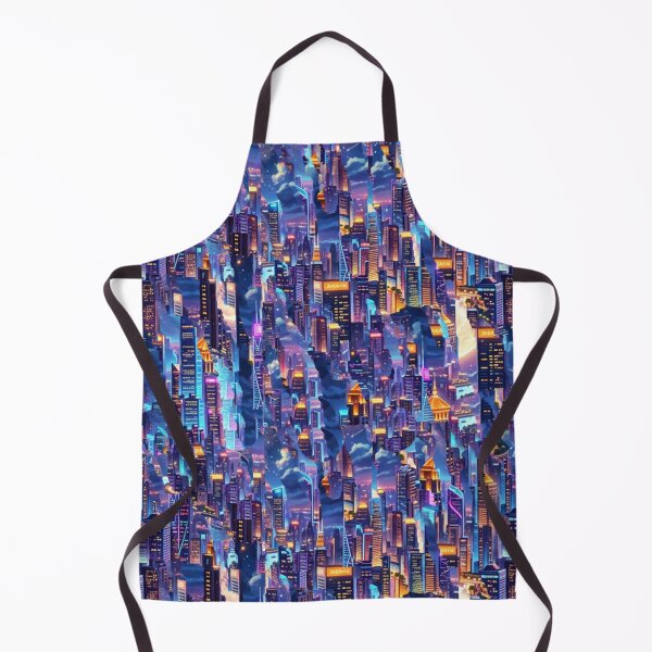 Item preview, Neon metropolis in endless depths designed and sold by Sigtrix.