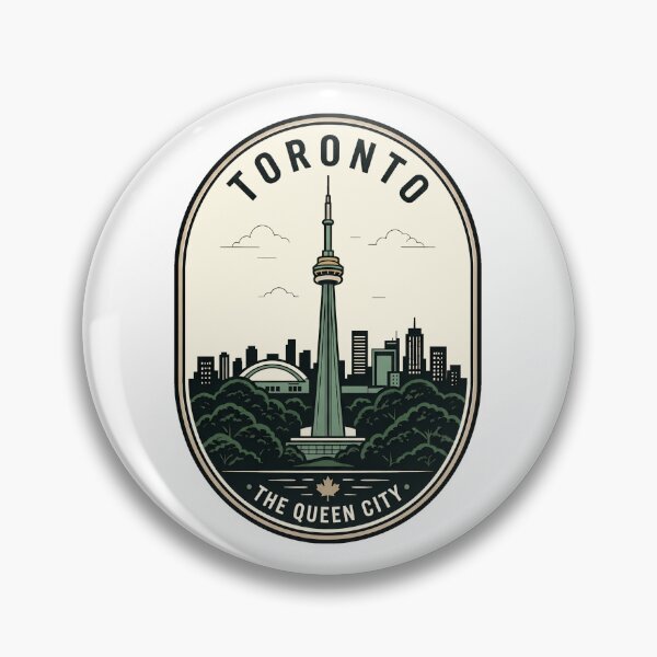 Item preview, Vintage Toronto CN Tower Queen City Skyline designed and sold by k3rstman1.