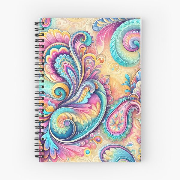 Item preview, Vibrant Paisley Swirls – Dreamy Psychedelic Tie-Dye Pattern designed and sold by Sybille-Yates.