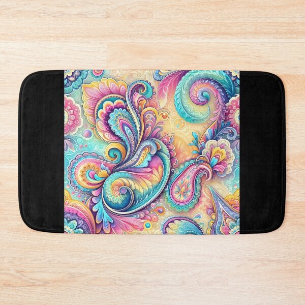 Item preview, Vibrant Paisley Swirls – Dreamy Psychedelic Tie-Dye Pattern designed and sold by Sybille-Yates.