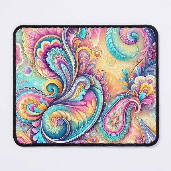 Item preview, Vibrant Paisley Swirls – Dreamy Psychedelic Tie-Dye Pattern designed and sold by Sybille-Yates.