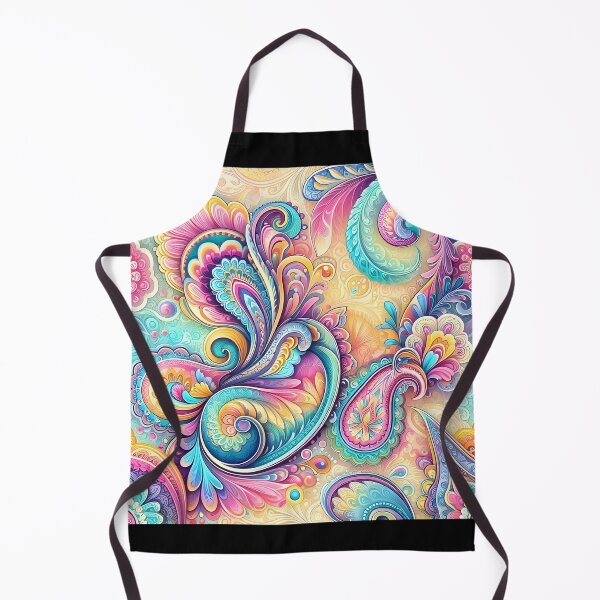 Item preview, Vibrant Paisley Swirls – Dreamy Psychedelic Tie-Dye Pattern designed and sold by Sybille-Yates.