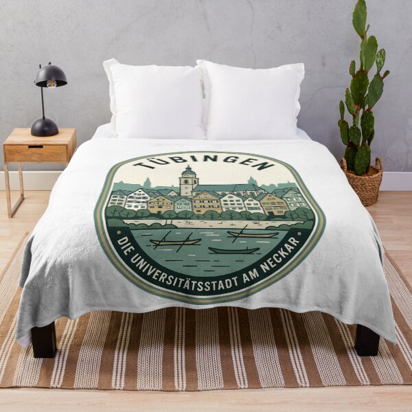 Item preview, Vintage Tuebingen Germany University City Neckar River designed and sold by k3rstman1.